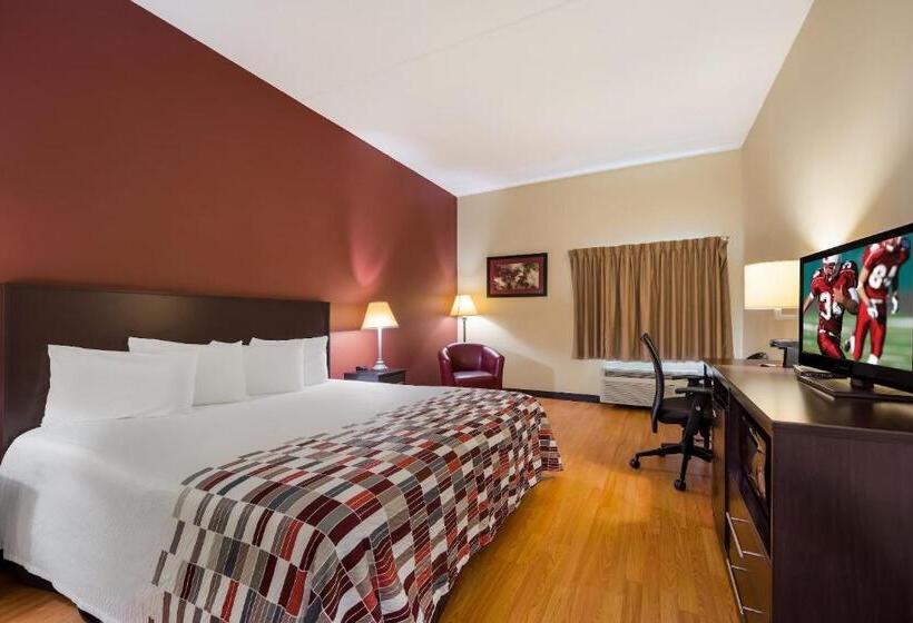 اتاق سوپریور با تخت بزرگ, Red Roof Inn Hendersonville