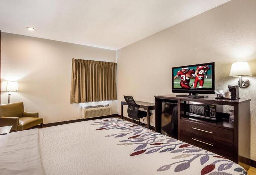 带大床的高级房间, Red Roof Inn St Louis  Troy, Il
