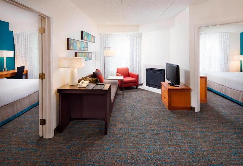 침실 2개 스위트, Residence Inn Saddle River