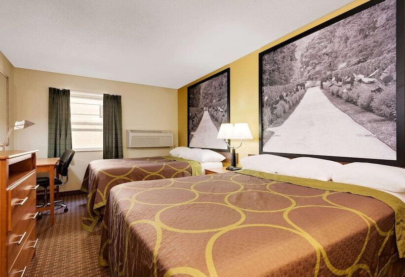 اتاق استاندارد با 2 تخت دوبل, Super 8 By Wyndham Allentown
