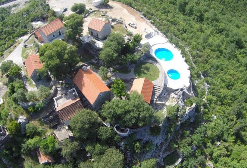 别墅: 1间卧室带游泳池, Ethno Village Kokorici