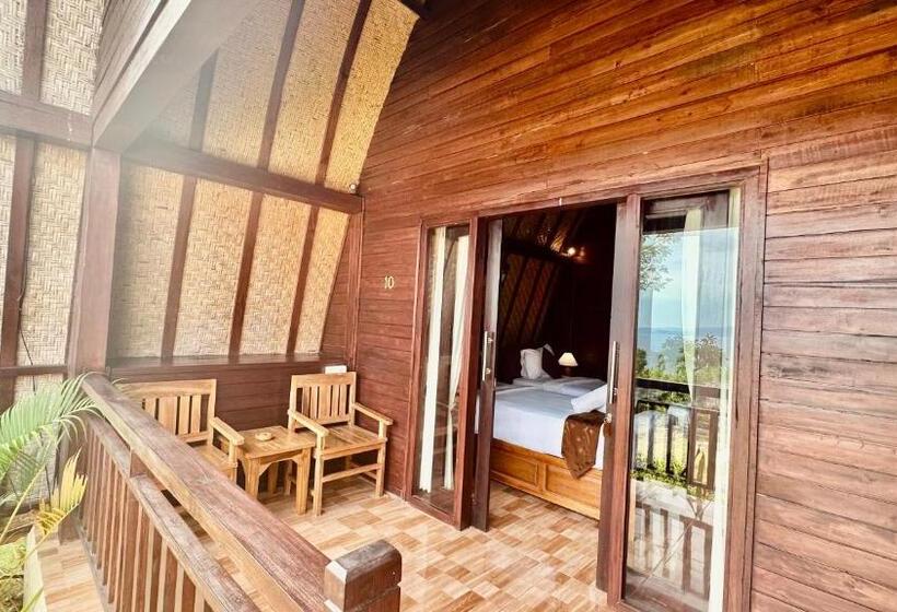 바다 전망 스탠다드 방갈로, Bataran Garden Cottage