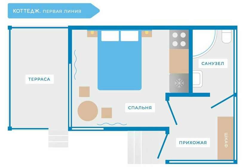 Хижина, Sea Resort