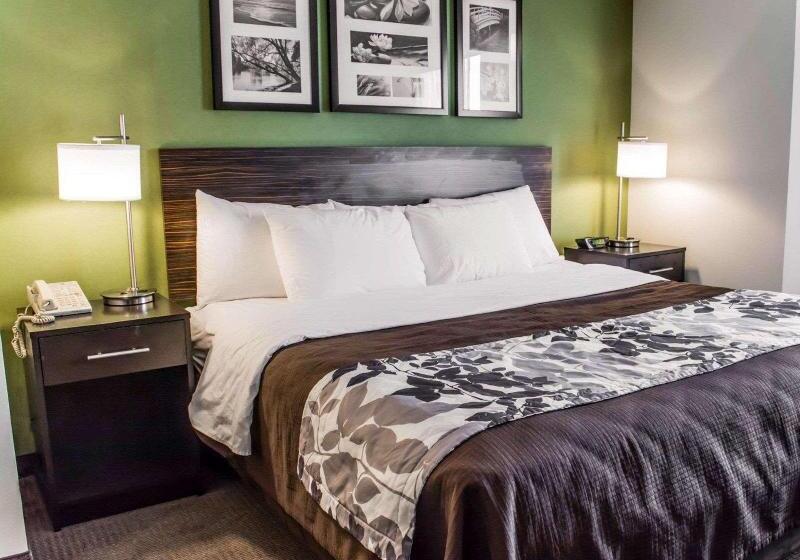 اتاق استاندارد با تخت بزرگ, Sleep Inn Richmond North