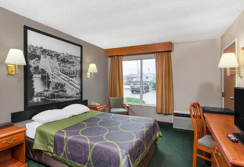 キングサイズベッドのスタンダードルーム, Super 8 By Wyndham Athens