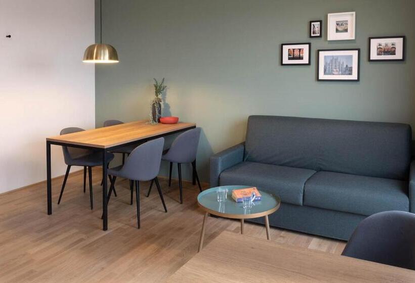 Suite com Varanda, Brera Serviced Apartments Frankfurt West