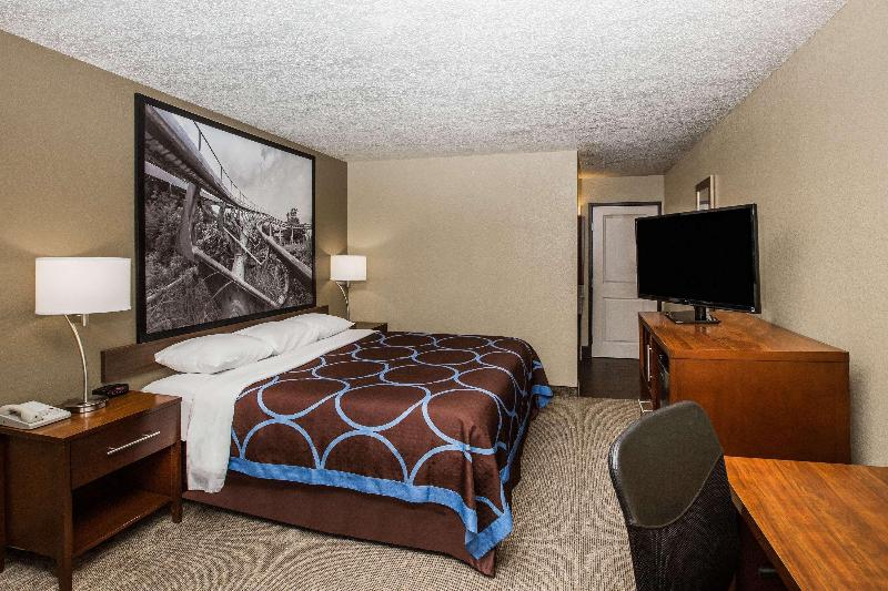 اتاق استاندارد با تخت بزرگ, Super 8 By Wyndham Altoona
