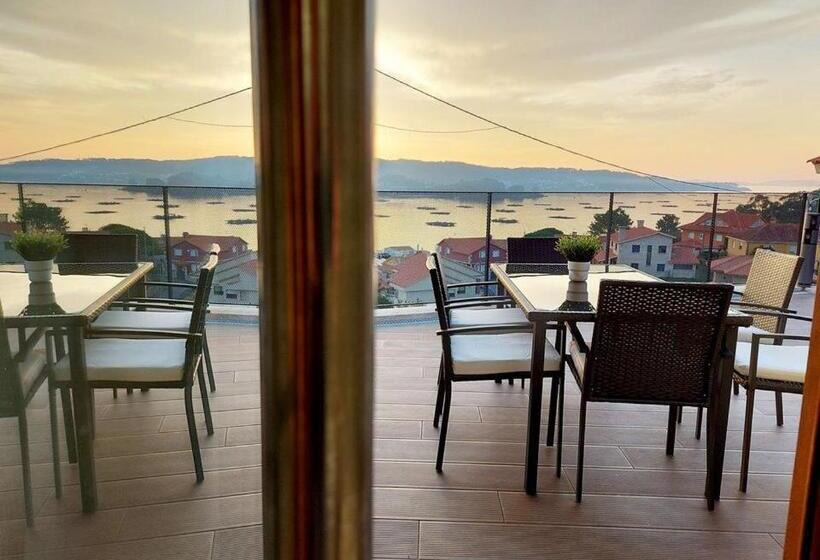 Апартаменты 1 Спальня Вид на Море, Mirador Ría De Aldán Apartamentos