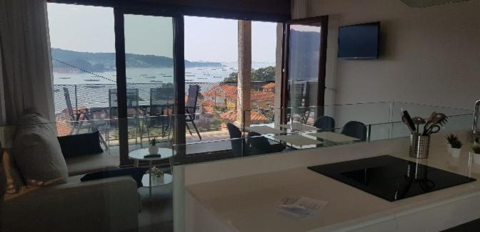 Студия Стандарт Вид на Море, Mirador Ría De Aldán Apartamentos