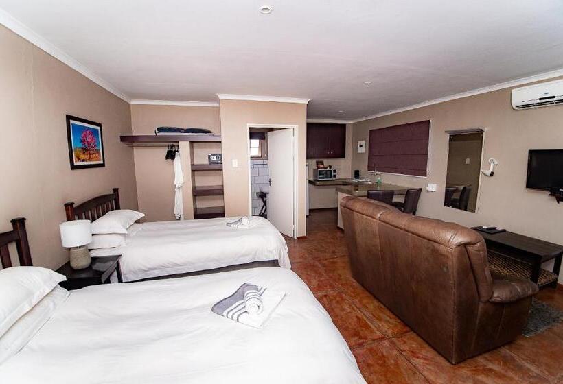 اتاق استاندارد با چشم‌انداز باغ, Kleinplasie Guesthouse