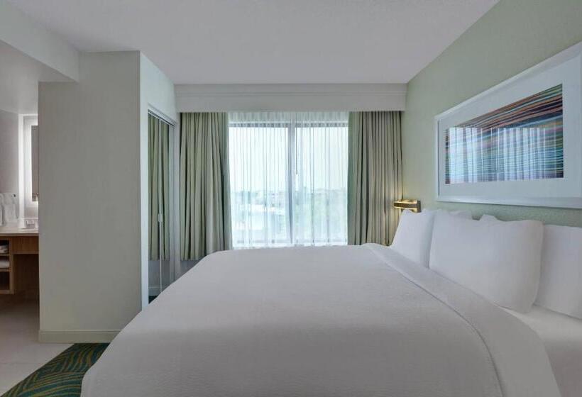 キングサイズベッドのスイートルーム, Springhill Suites Jacksonville
