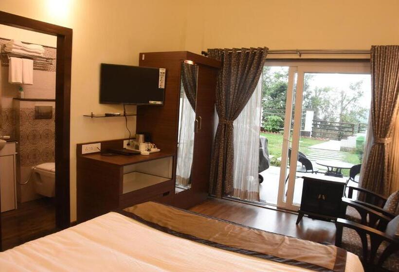 带大床的标准间, Nirvana Retreat
