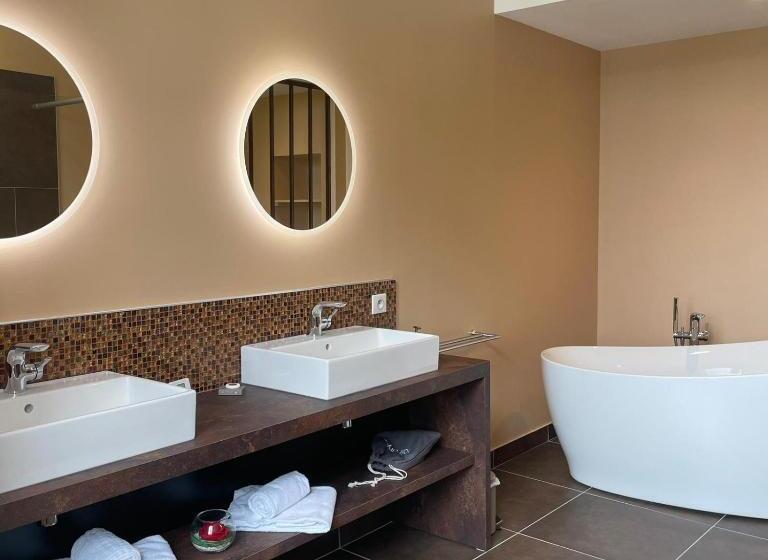 Номер Deluxe, Hôtel & Restaurant   Le Manoir Des Cèdres   Piscine Chauffée Et Climatisation