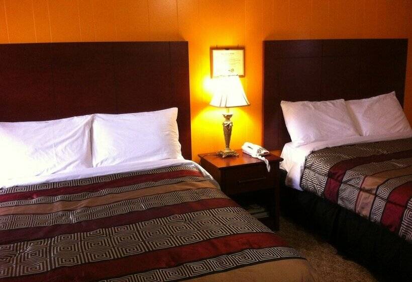 스탠다드 룸 더블 침대 2개, Deep River Motel