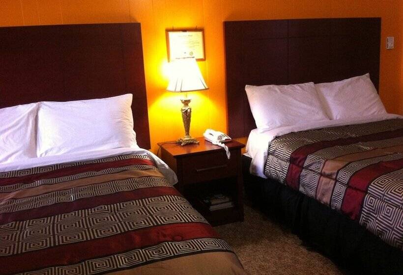 스탠다드 룸 더블 침대 2개, Deep River Motel