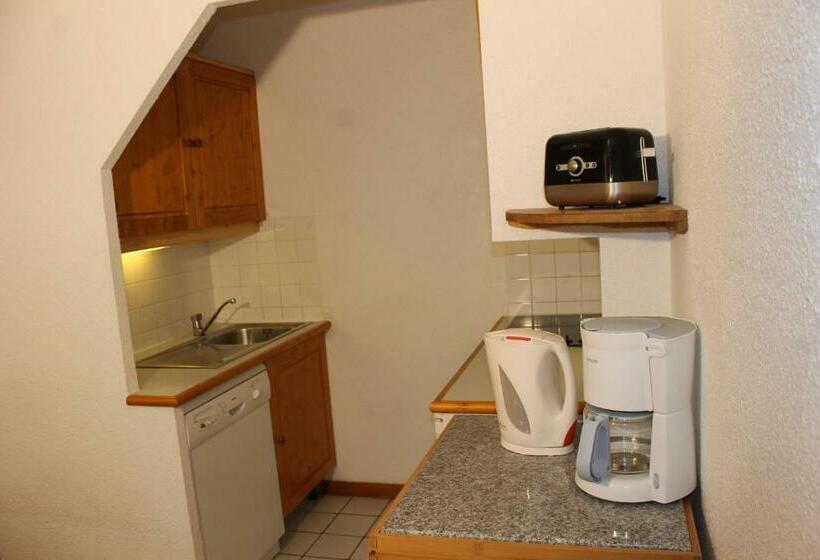 شقة غرفة واحدة, Résidence Saboia B13 Clés Blanches Courchevel