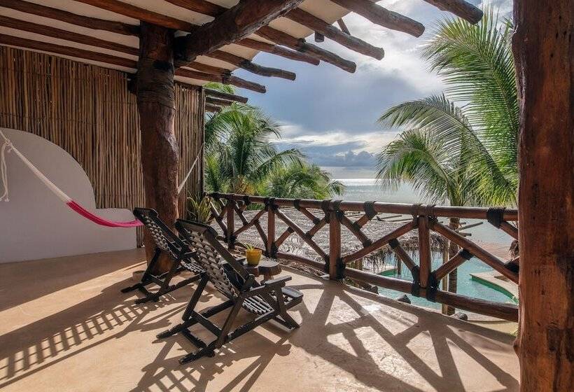 اتاق استاندارد با چشم‌انداز دریا, Villas Flamingos