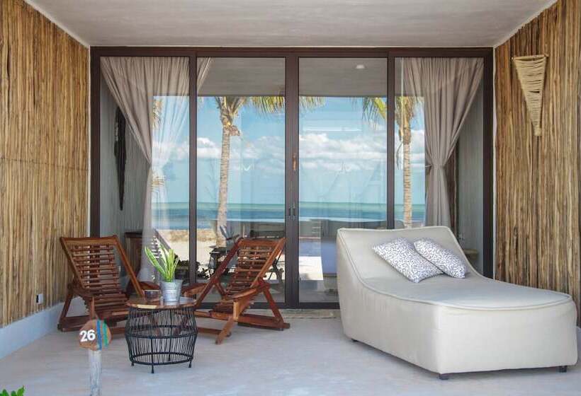 اتاق استاندارد با چشم‌انداز دریا, Villas Flamingos