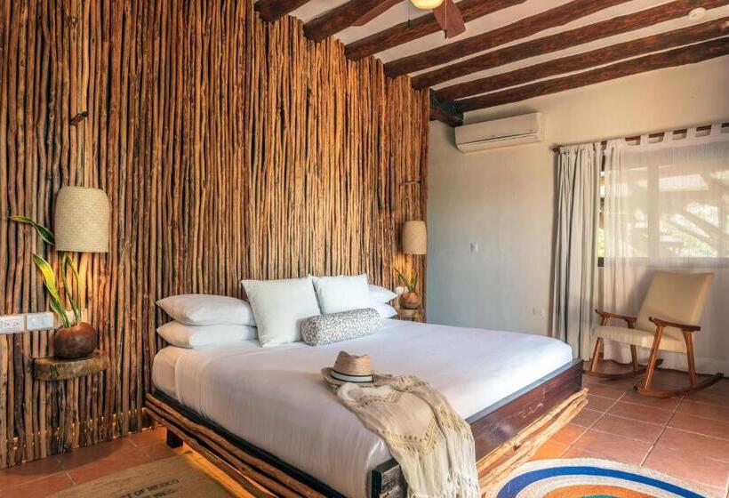 اتاق استاندارد با چشم‌انداز دریا, Villas Flamingos