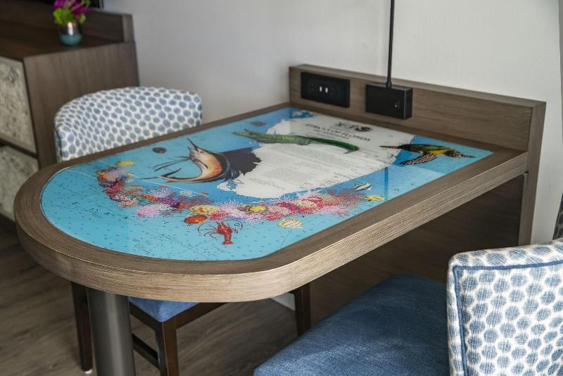 キングサイズベッドのスタンダードルーム, Hollywood Beach Marriott