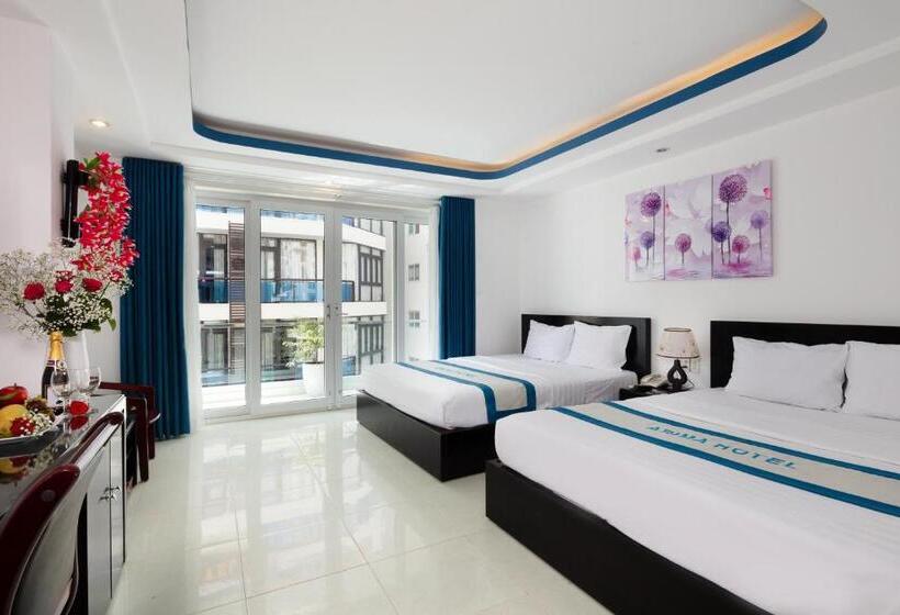 اتاق اساندارد با چشم‌انداز جانبی به دریا, Arima Hotel Nha Trang