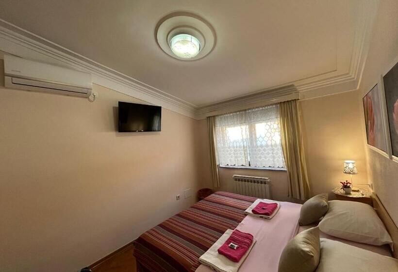 اتاق استاندارد سه تخته با سرویس بهداشتی مشترک, Hostel Dino