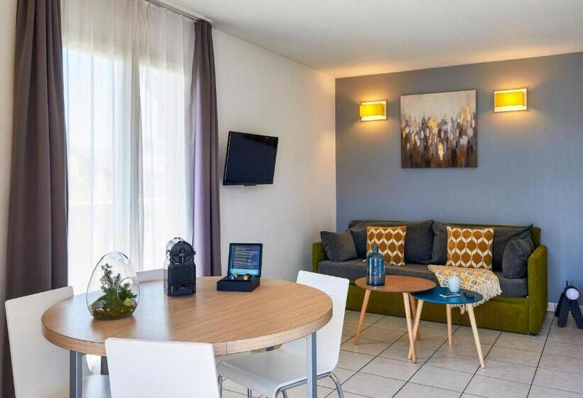 침실 1개 수피리어 아파트, Aparthotel Adagio Access Nice Magnan