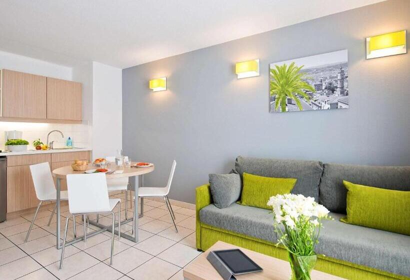 침실 1개 아파트, Aparthotel Adagio Access Nice Magnan