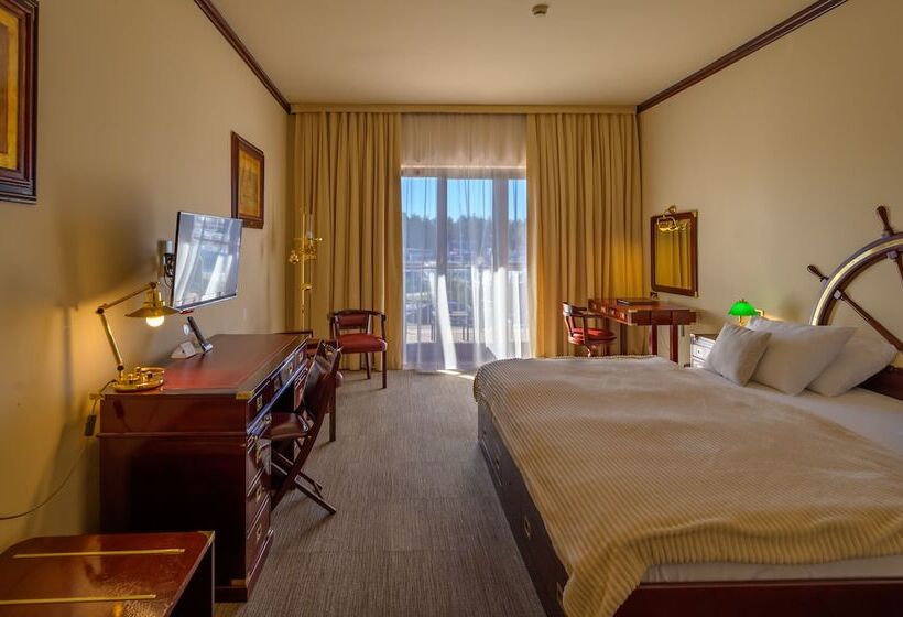 اتاق لوکس با چشم‌انداز دریا, Boutique Hotel Nautica   Spa & Wellness, Private Parking, Pet Friendly