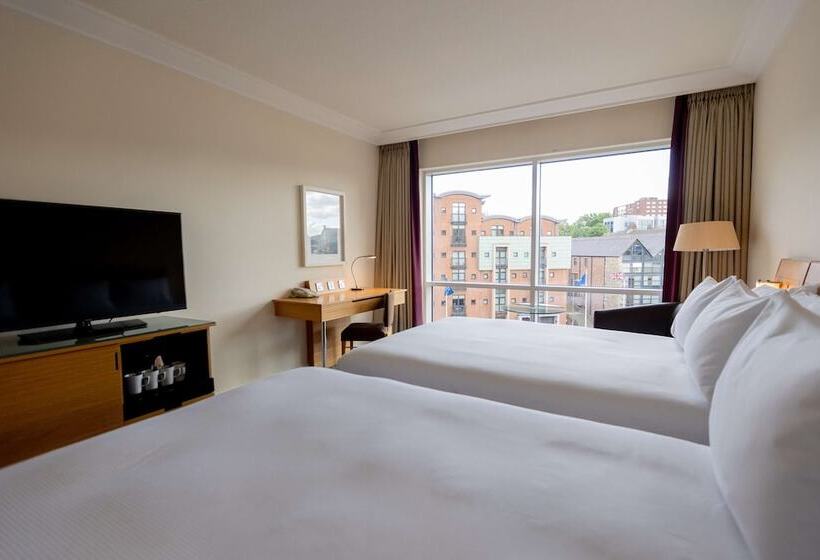 Номер Стандарт 2 Двуспальные Кровати, Hilton Newcastle Gateshead