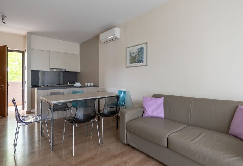 آپارتمان 1 خوابه با چشم‌انداز باغ, Il Sogno Apartments