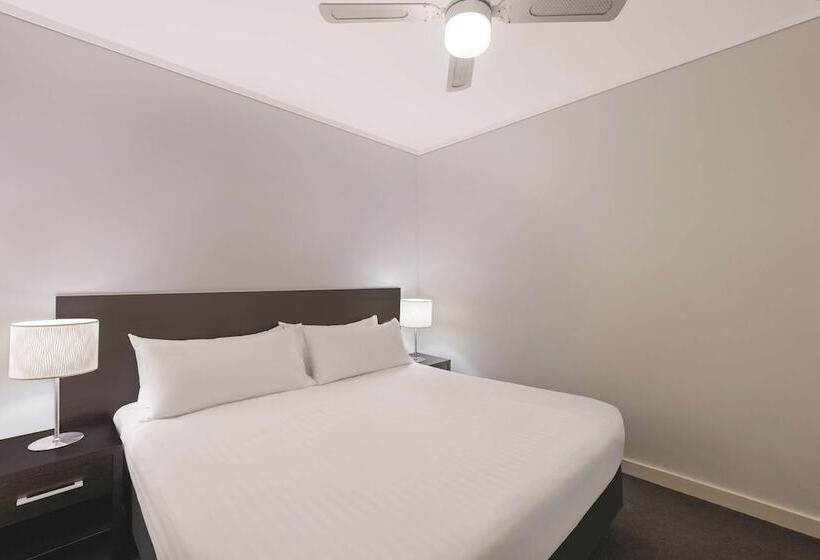 침실 2개 아파트, Adina Apartment Hotel Perth Barrack Plaza