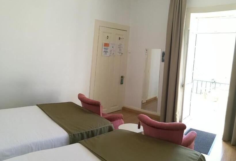 스탠다드 발코니 룸 바다 전망, Pensao Residencial Vila Teresinha