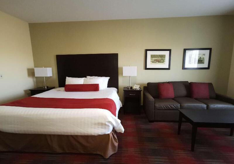 キングサイズベッドのスタンダードルーム, Best Western Plus Red Deer Inn & Suite