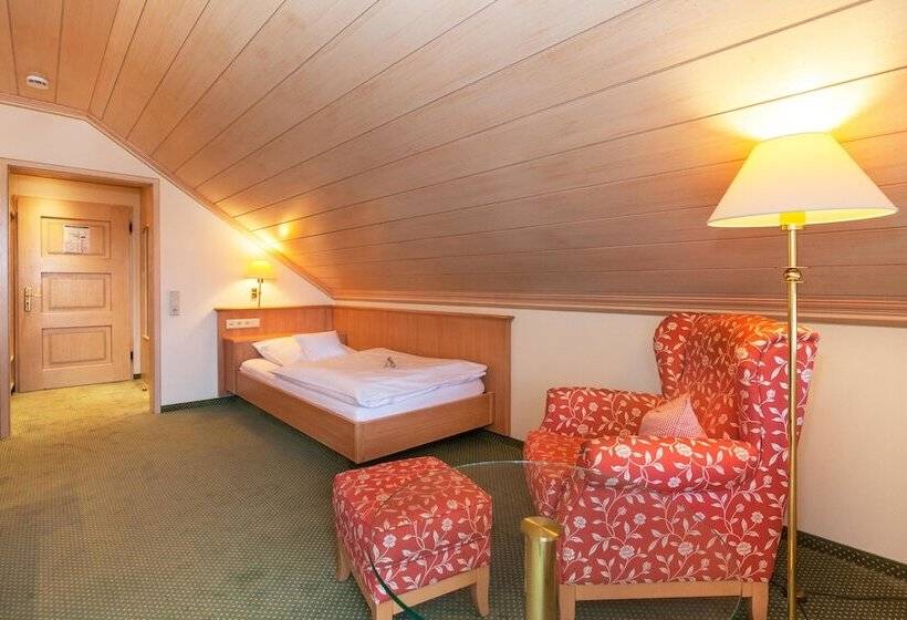 수피리어 싱글 룸, Landgasthof Hotel Hirsch