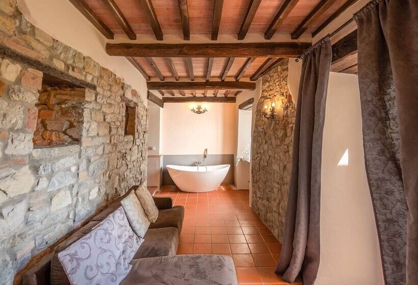 Suíte Júnior, Castello Di Tornano Wine Relais