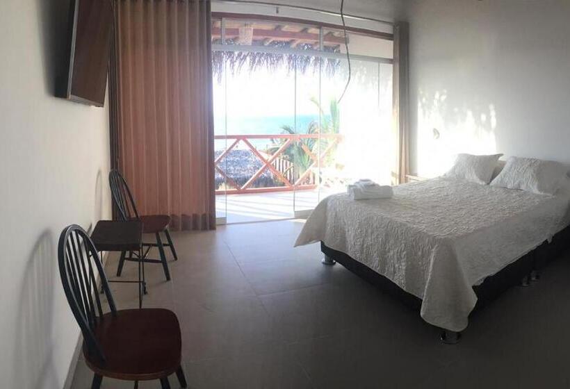 اتاق لوکس با بالکن و چشم‌انداز دریا, Origenes Spa & Lodging