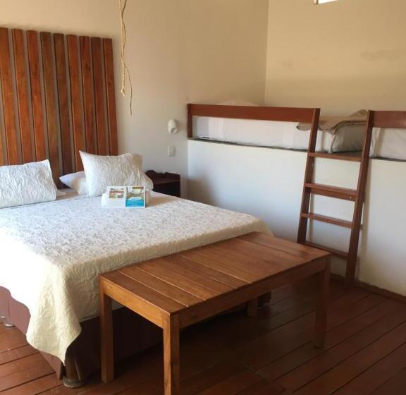 اتاق خانوادگی با چشم‌انداز باغ, Origenes Spa & Lodging