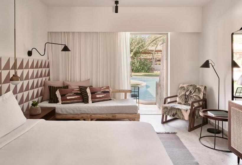 Бунгало с видом на бассейн, Phāea Cretan Malia, A Member Of Design Hotels