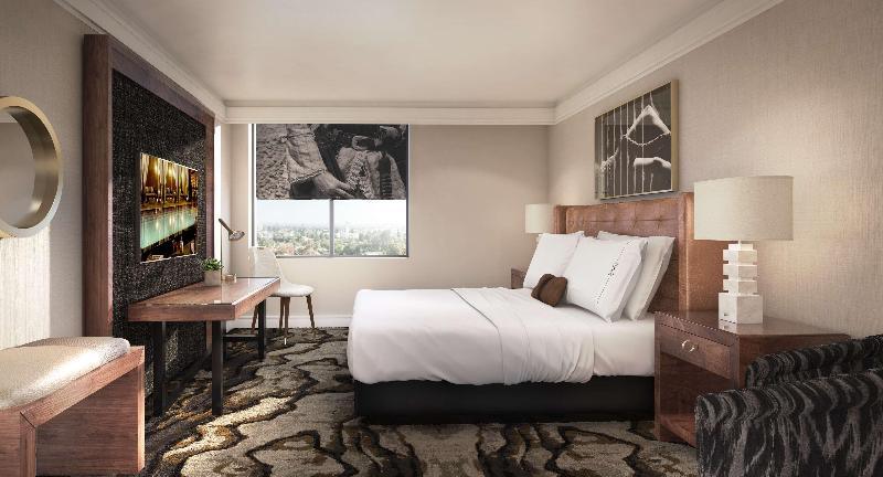 اتاق لوکس با تخت بزرگ, The Highland Dallas, Curio Collection By Hilton