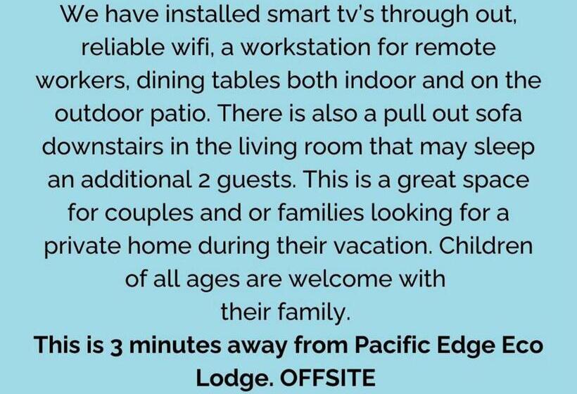 Апартаменты 2 Спальни, Pacific Edge Eco Lodge