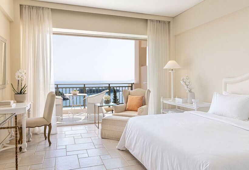 Номер Superior Вид на Море, Grecotel Eva Palace, Beach Luxury Resort