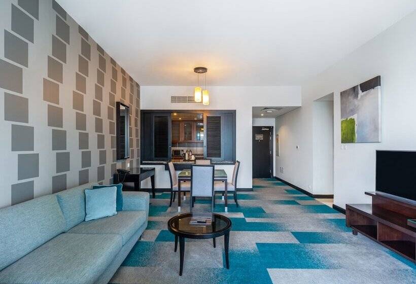 Апартаменты 1 Спальня Вид на Город, Flora Creek Deluxe Hotel Apartments, Dubai