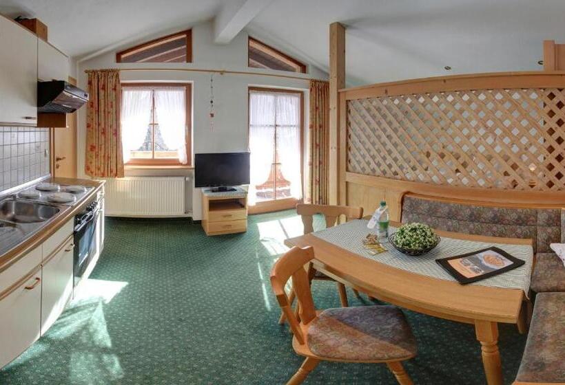 Апартаменты 1 Спальня с Балконом, Gasthof Metzgerei Hirschbichler   Chiemgau Karte