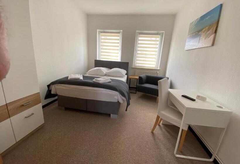 اتاق استاندارد یک تخته با سرویس بهداشتی مشترک, Hostel, Gästehaus Zum Molenfeuer
