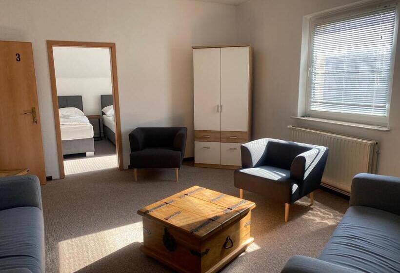 اتاق خانوادگی با سرویس بهداشتی مشترک, Hostel, Gästehaus Zum Molenfeuer