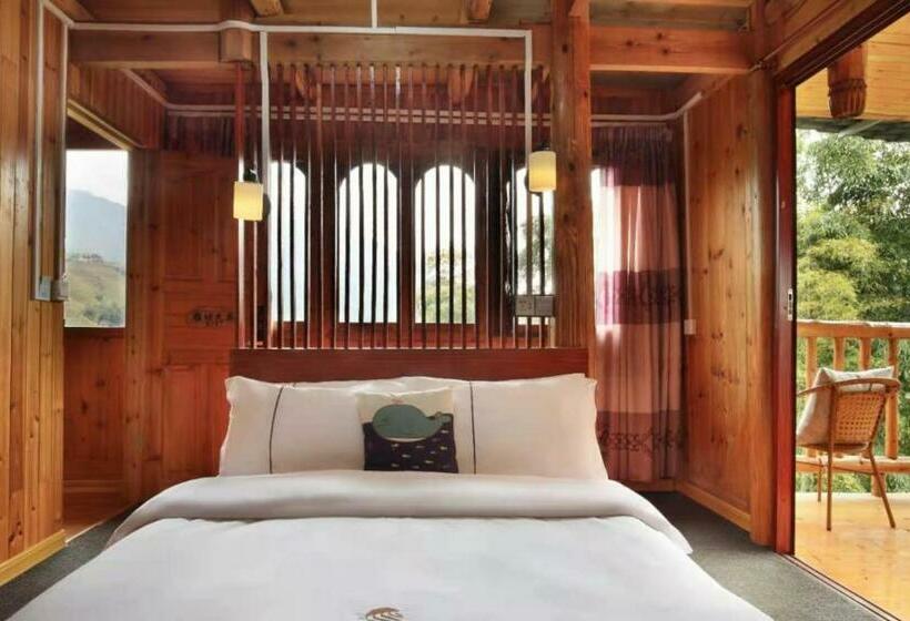 Номер Стандарт с Балконом, Longji Terrace La Vie Inn