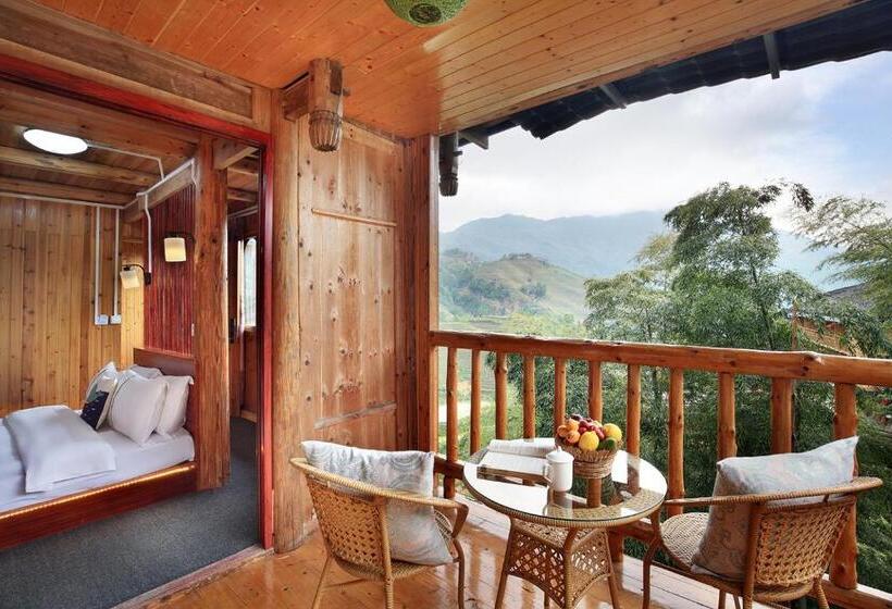 Номер Стандарт с Балконом, Longji Terrace La Vie Inn