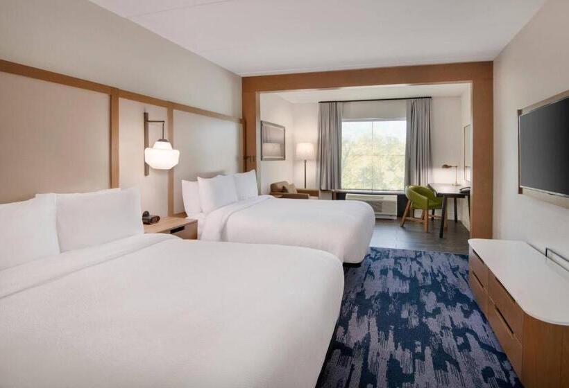 标准间, Fairfield Inn & Suites Columbia Downtown
