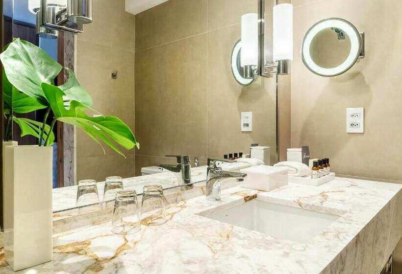 도시전망 디럭스룸 킹침대, Fairmont Rio De Janeiro Copacabana